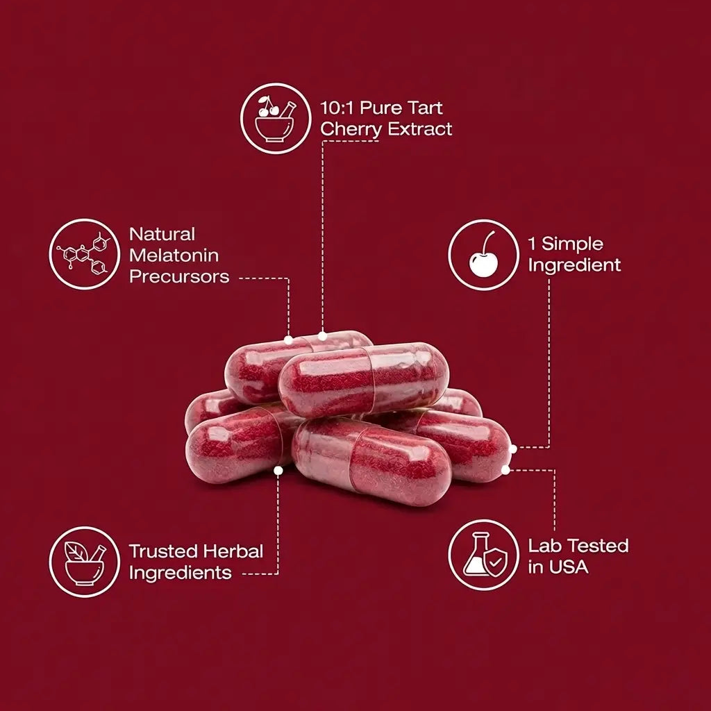 CherryRoot Tart Cherry Extract — Sleep Support